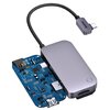 Hub BASEUS PadJoy WKWJ000013 USB Typu C, Pasywny Dodatkowe informacje Posiada wiele poziomów zabezpieczeń