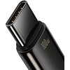 Kabel USB - USB-C BASEUS Tungsten Gold 1 m Czarny Typ USB-A - USB Typ-C