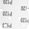 Papier ścierny GRAPHITE Delta 54H013 (5 szt.) Szerokość [mm] 80