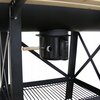 Grill węglowy MIRPOL MIR418 70 x 35 cm Materiał wykonania grilla Drewno