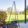 Grill ogniskowy MIRPOL MIR338 Średnica rusztu 52.5cm Kolor Czarny