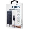 Hub GEMBIRD UHB-U3P1U2P3P-01 USB 3.2 Gen. 1, Pasywny Interfejs USB 3.2 Gen. 1