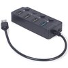 Hub GEMBIRD UHB-U3P1U2P3P-01 USB 3.2 Gen. 1, Pasywny Typ Pasywny