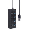 Hub GEMBIRD UHB-U3P4P-01 USB 3.2 Gen. 1, Pasywny Dodatkowe informacje Plug&Play