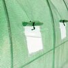 Szklarnia MIRPOL 300 x 600 x 200 cm Zielony Obróbka Materiał odporny na warunki atmosferyczne