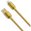 Kabel USB - Lightning XO NB216 1 m Złoty