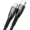 Kabel USB-C - Lightning BASEUS Glimmer 1 m Czarny Rodzaj Kabel