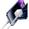 Kabel USB-C - Lightning BASEUS Glimmer 1m Biały Dedykowany model Urządzenia zasilane portem Lightning