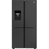 U Lodówka BEKO GN1426233ZDRXN Side by Side No frost 182cm Ciemny Inox Podajnik wody Kostkarka