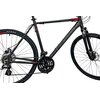 Rower crossowy INDIANA X-Cross 2.0 M17 męski Czarno-czerwony 2023 Liczba biegów 21