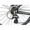Rower crossowy INDIANA X-Cross 2.0 M17 męski Czarno-czerwony 2023 Kolory dostępne w ofercie producenta Czarno-czerwony