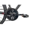 Rower crossowy INDIANA X-Cross 2.0 M17 męski Czarno-czerwony 2023 Waga z opakowaniem [kg] 18