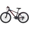Rower młodzieżowy INDIANA X-Pulser 2.4 24 cale dla chłopca Czarno-czerwono-niebieski Rozmiar ramy [cal] 13