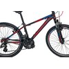 Rower młodzieżowy INDIANA X-Pulser 2.4 24 cale dla chłopca Czarno-czerwono-niebieski Rozmiar koła [cal] 24