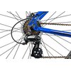 Rower górski MTB INDIANA X-Pulser 1.9 M21 29 cali męski Niebiesko-żółty Gwarancja na ramę 5 lat