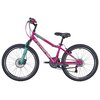 Rower młodzieżowy INDIANA Roxy Jr 24 cale dla dziewczynki Różowo-miętowy Rozmiar ramy [cal] 13