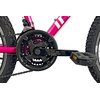 Rower młodzieżowy INDIANA Roxy Jr 24 cale dla dziewczynki Różowo-miętowy Waga [kg] 14.43