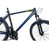 Rower górski MTB INDIANA X-Pulser 1.6 M17 26 cali męski Czarno-niebieski Amortyzator przód marka Zoom