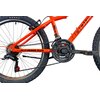 Rower młodzieżowy INDIANA Rock Jr 24 cale dla chłopca Pomarańczowo-czarny Wiek 11 lat
