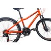 Rower młodzieżowy INDIANA Rock Jr 24 cale dla chłopca Pomarańczowo-czarny Rozmiar koła [cal] 24