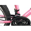 Rower młodzieżowy INDIANA Roxy Jr 24 cale dla dziewczynki Różowy Przerzutka tylna marka Shimano Tourney