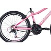 Rower młodzieżowy INDIANA Roxy Jr 24 cale dla dziewczynki Różowy Wiek 9 lat