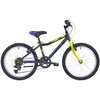 Rower dziecięcy INDIANA Figo 20 cali dla chłopca Czarno-niebiesko-żółty Rozmiar ramy [cal] 11