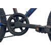 Rower dziecięcy INDIANA Figo 20 cali dla chłopca Czarno-niebiesko-czerwony Wyposażenie Instrukcja obsługi i montażu