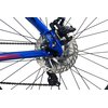 Rower górski MTB INDIANA X-Enduro 2.7 M15 27.5 cala męski Niebiesko-czerwony Gwarancja na ramę 5 lat