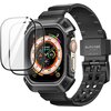 Etui SUPCASE Unicorn Beetle Pro do Apple Watch Ultra (49mm) Czarny + szkło