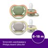 Smoczek PHILIPS Avent Ultra Air SCF085/20 6-18 m Wielokolorowy (2 sztuki) Rodzaj Uspokajający