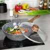 Patelnia wok KINGHOFF Granit Wood KH-1584 28 cm Rodzaj Patelnia wok