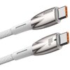 Kabel USB Typ C - USB Typ C BASEUS Glimmer 100W 2 m Biały Rodzaj Kabel