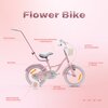 Rower dziecięcy SUN BABY Flower Bike 14 cali dla dziewczynki Różowy Waga z opakowaniem [kg] 12.3