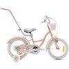 Rower dziecięcy SUN BABY Flower Bike 16 cali dla dziewczynki Morelowy Rozmiar ramy [cal] 9.5