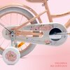 Rower dziecięcy SUN BABY Flower Bike 16 cali dla dziewczynki Morelowy Wyposażenie Dzwonek
