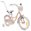 Rower dziecięcy SUN BABY Flower Bike 16 cali dla dziewczynki Morelowy