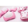 Ochraniacze SUN BABY Heart Bike dla Dzieci (rozmiar S) Różowy Materiał skorupy ABS