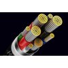 Kabel USB-C - USB-C BASEUS Glimmer 100W 1 m Czarny Typ USB-C - USB-C