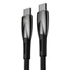 Kabel USB-C - USB-C BASEUS Glimmer 100W 1 m Czarny Rodzaj Kabel