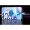 Kabel USB - USB-C BASEUS Glimmer 100W 1 m Czarny Złącze 2 USB-C