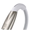 Kabel USB - USB Typ-C BASEUS Glimmer 100W 1 m Biały Typ USB-A - USB-C