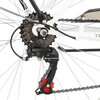 Rower trekkingowy INDIANA Trekker D19 28 cali damski Biało-fioletowy 2023 Wyposażenie Karta gwarancyjna