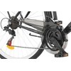 Rower miejski INDIANA Trekker 21B 26 cali męski Czarny Waga [kg] 16.5