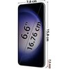 Smartfon SAMSUNG Galaxy S23+ 8/512GB 5G 6.6" 120Hz Czarny SM-S916 Aparat Tylny 50 Mpx + 12 Mpx + 10 Mpx, Przedni 12 Mpx