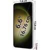 Smartfon SAMSUNG Galaxy S23+ 8/512GB 5G 6.6" 120Hz Zielony SM-S916 Aparat Tylny 50 Mpx + 12 Mpx + 10 Mpx, Przedni 12 Mpx