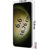 Smartfon SAMSUNG Galaxy S23+ 8/5G 512GB 6.6" 120Hz Zielony SM-S916 Aparat Tylny 50 Mpx + 12 Mpx + 10 Mpx, Przedni 12 Mpx