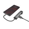 Hub NATEC Fowler Go 5w1 USB Typu C 3.2 Gen. 1, Pasywny Dodatkowe informacje Wykończenie z aluminium i ABS