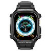 Pasek SPIGEN Rugged Armor Pro do Apple Watch Ultra 1/2 (49mm) Czarny Materiał TPU