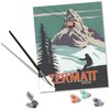 Malowanie po numerach RAVENSBURGER CreArt Zermatt Szwajcaria 23500 Funkcje rozwojowe Sprawność manualna